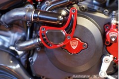 CNC Racing Wasserpumpenschutz fr Ducati Monster 821, 1200, Diavel & Multistrada 1200